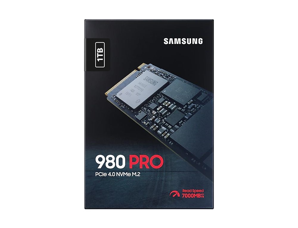 Samsung 1000GB NVMe 1.3c M.2 2280 980 PRO (MZ-V8P1T0BW) SSD