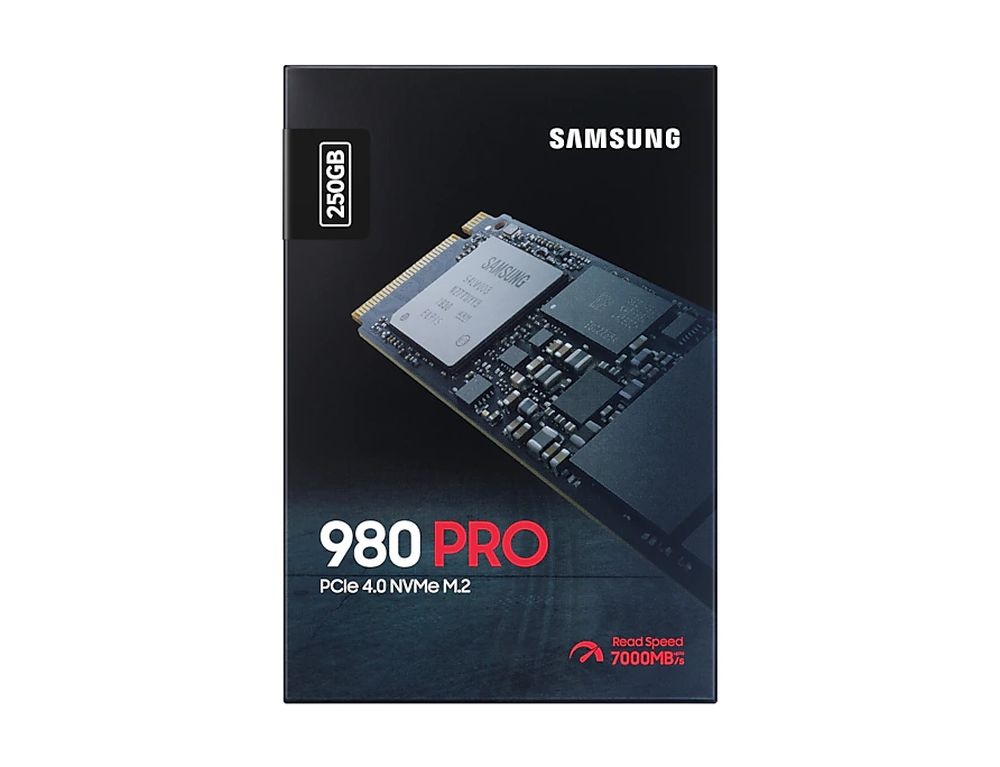 Samsung 250GB NVMe 1.3c M.2 2280 980 PRO (MZ-V8P250BW) SSD