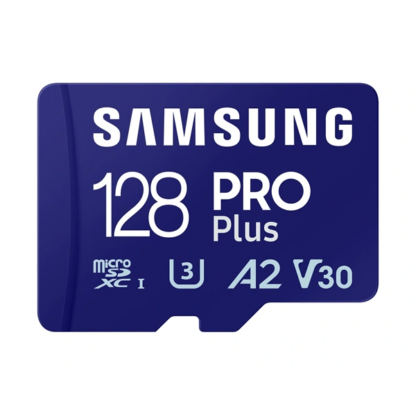 Samsung MicroSDXC kártya - 128GB MB-MD128SB/WW (PRO PLUS kártyaolvasóval, UHS-I, R180/W130, 128GB)