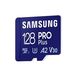 Samsung MicroSDXC kártya - 128GB MB-MD128SB/WW (PRO PLUS kártyaolvasóval, UHS-I, R180/W130, 128GB)