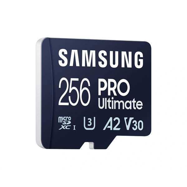 Samsung MicroSD kártya - 256GB MB-MY256SA/WW (PRO Ultimate, Class10, R200/W130, adapter, 256GB)
