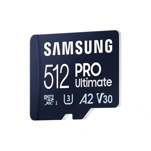 Samsung MicroSD kártya - 512GB MB-MY512SA/WW (PRO Ultimate, Class10, R200/W130, adapter, 512GB)
