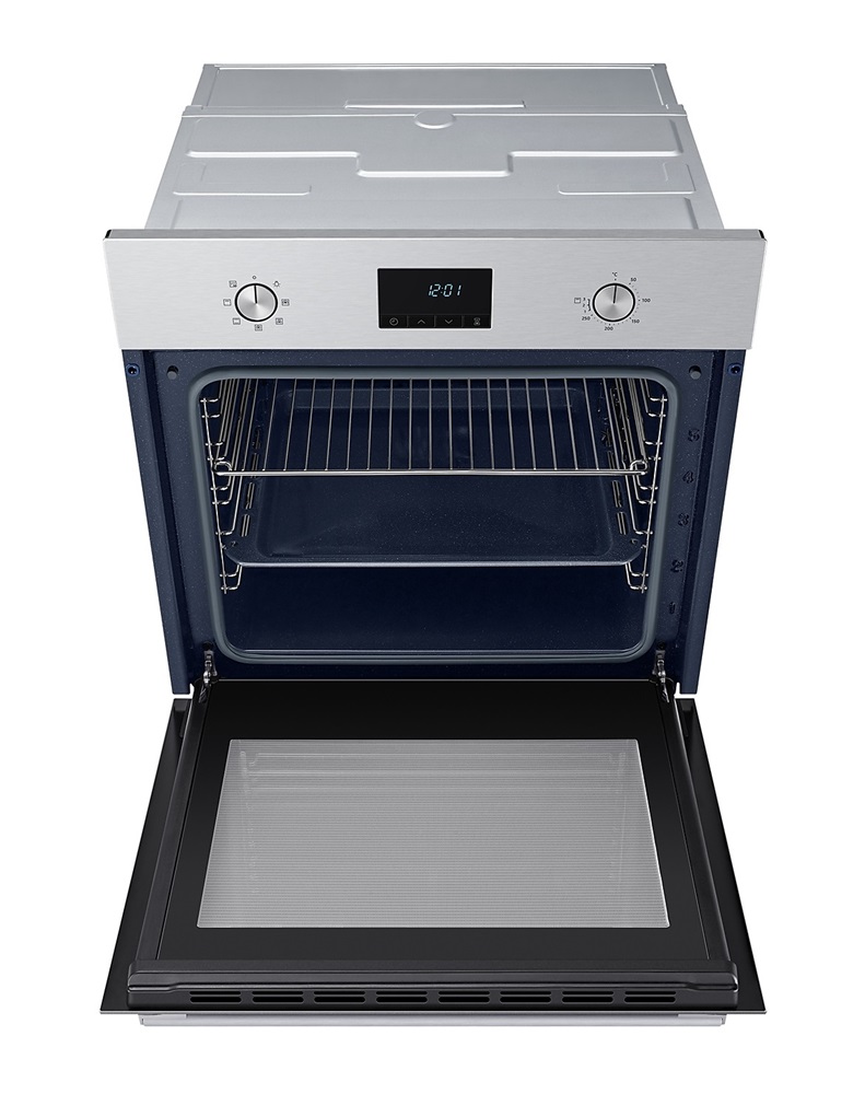 Samsung NV68A1140BS/ZE inox, beépíthető, sütőtér: 68L, grill, légkeverés, katalitikus, sütő