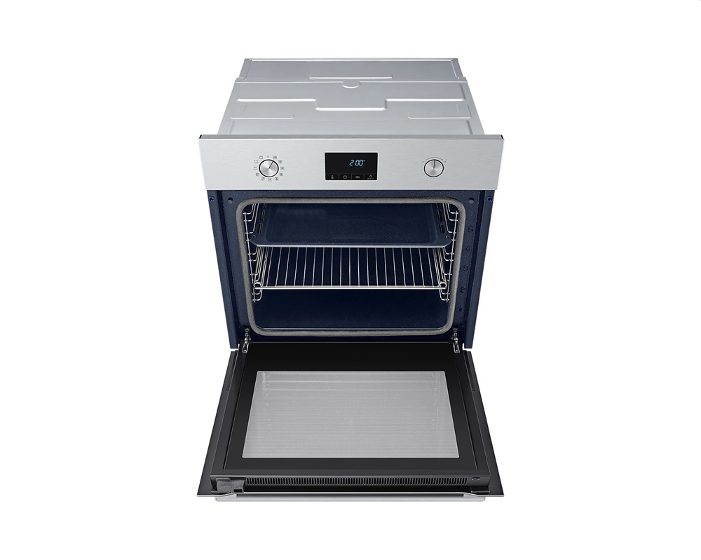 Samsung NV68A1170BS/OL ezüst, beépíthető, sütőtér: 68L, grill, légkeverés, pirolitikus, sütő