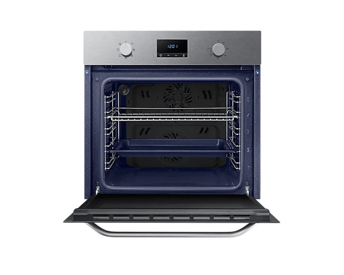 Samsung NV70K1340BS/OL inox, beépíthető, sütőtér: 68L, légkeverés, katalitikus, sütő