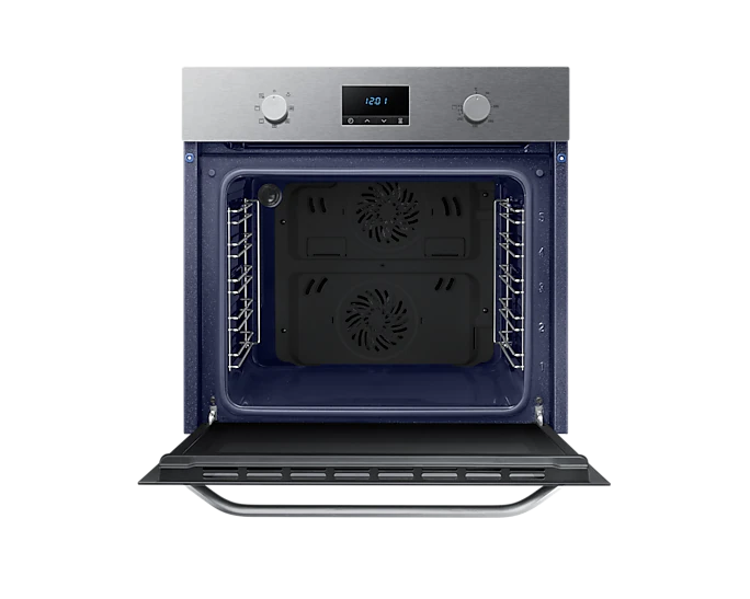 Samsung NV70K1340BS/OL inox, beépíthető, sütőtér: 68L, légkeverés, katalitikus, sütő