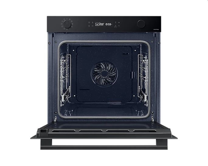 Samsung NV7B41301AK/U3 fekete, beépíthető, sütőtér: 76L, grill, légkeverés, pirolitikus, sütő