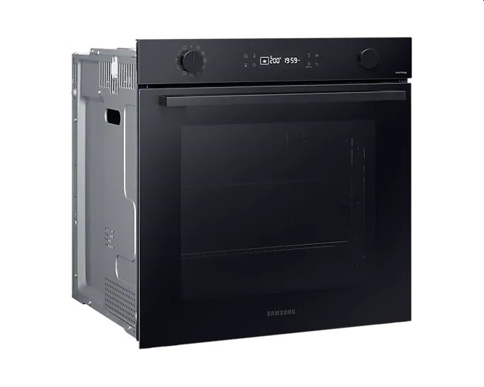 Samsung NV7B41301AK/U3 fekete, beépíthető, sütőtér: 76L, grill, légkeverés, pirolitikus, sütő