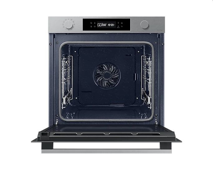 Samsung NV7B41301AS/U3 inox, beépíthető, sütőtér: 76L, grill, légkeverés, pirolitikus, sütő