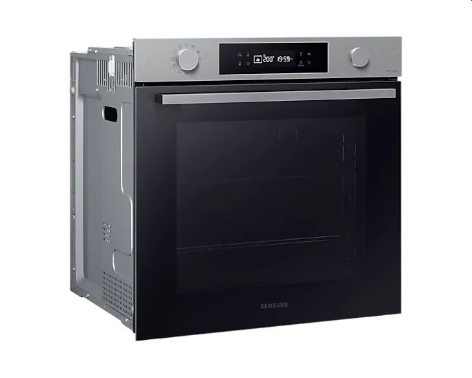 Samsung NV7B41301AS/U3 inox, beépíthető, sütőtér: 76L, grill, légkeverés, pirolitikus, sütő