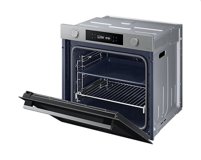 Samsung NV7B41301AS/U3 inox, beépíthető, sütőtér: 76L, grill, légkeverés, pirolitikus, sütő
