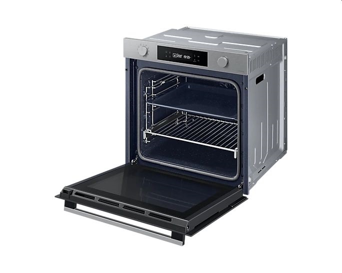 Samsung NV7B41301AS/U3 inox, beépíthető, sütőtér: 76L, grill, légkeverés, pirolitikus, sütő