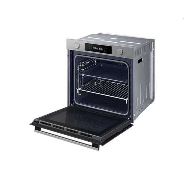Samsung NV7B41301AS/U3 inox, beépíthető, sütőtér: 76L, grill, légkeverés, pirolitikus, sütő