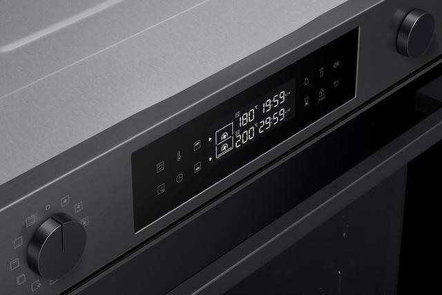 Samsung NV7B4455UAB/U3 fekete, beépíthető, sütőtér: 76L, pirolitikus, sütő