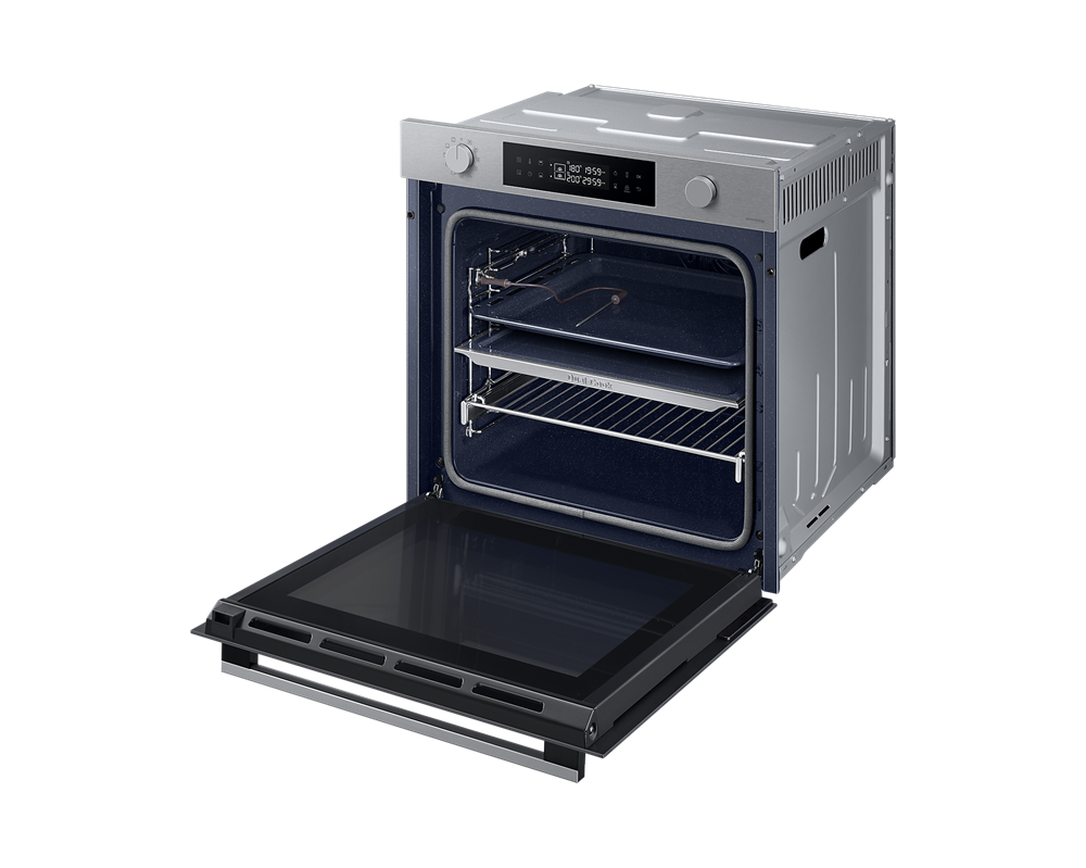 Samsung NV7B4455UAS/U3 ezüst, beépíthető, sütőtér: 76L, grill, légkeverés, sütő