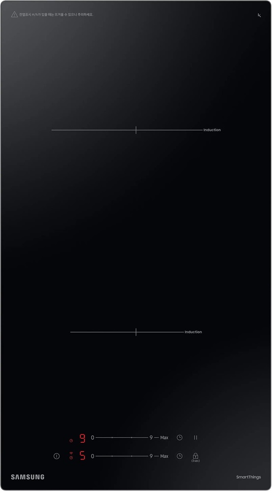 Samsung NZ32BG2005FKU2 fekete, beépíthető, indukciós, főzőzóna: 2, beépíthető méret: 27cm, főzőlap
