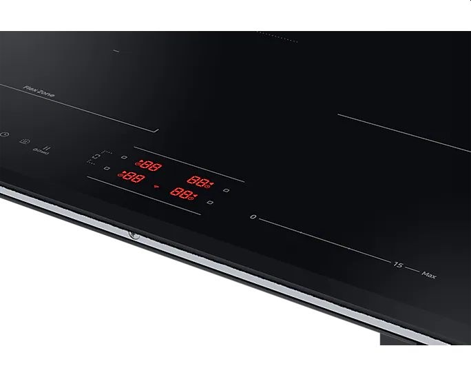Samsung NZ64B5046GK/U2 fekete, beépíthető, indukciós, főzőzóna: 4, beépíthető méret: 56cm, főzőlap