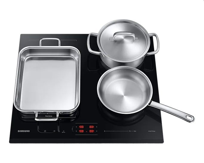 Samsung NZ64B5046GK/U2 fekete, beépíthető, indukciós, főzőzóna: 4, beépíthető méret: 56cm, főzőlap