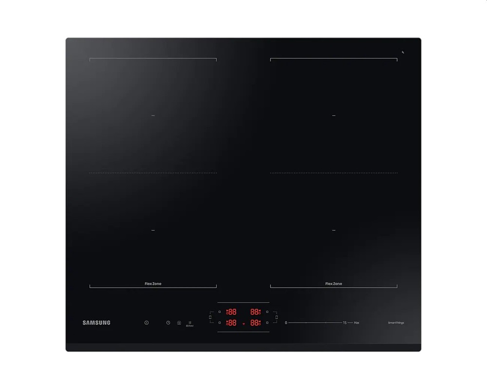 Samsung NZ64B5066GK/U2 fekete, beépíthető, indukciós, főzőzóna: 4, beépíthető méret: 56cm, főzőlap