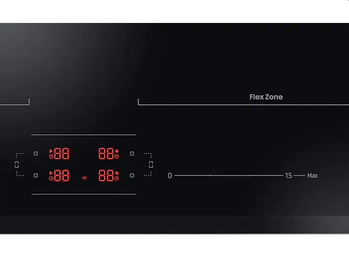 Samsung NZ64B5066GK/U2 fekete, beépíthető, indukciós, főzőzóna: 4, beépíthető méret: 56cm, főzőlap