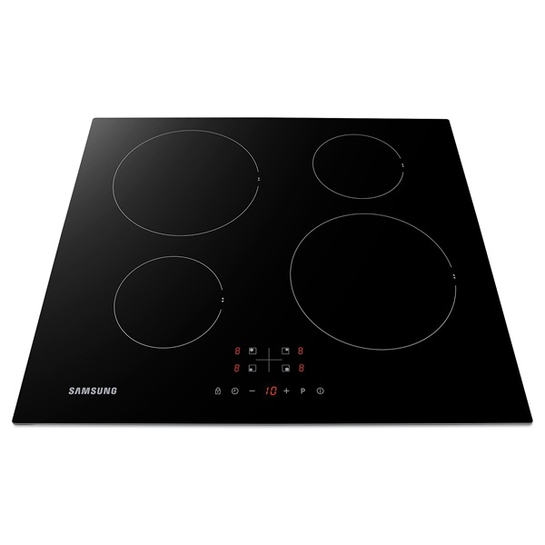 Samsung NZ64F3NM1AB/UR fekete, beépíthető, indukciós, főzőzóna: 4, beépíthető méret: 56cm, főzőlap (Újszerű)