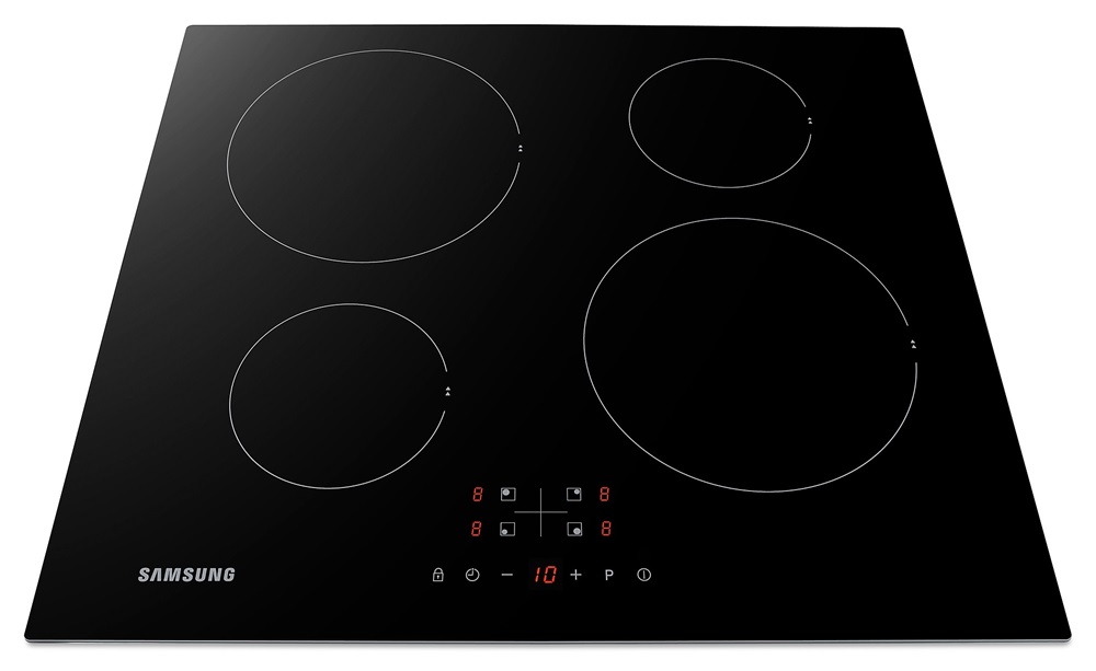 Samsung NZ64F3NM1AB/UR fekete, beépíthető, indukciós, főzőzóna: 4, beépíthető méret: 56cm, főzőlap (Újszerű)