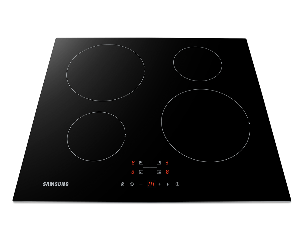 Samsung NZ64F3NM1AB/UR fekete, beépíthető, indukciós, főzőzóna: 4, beépíthető méret: 56cm, főzőlap