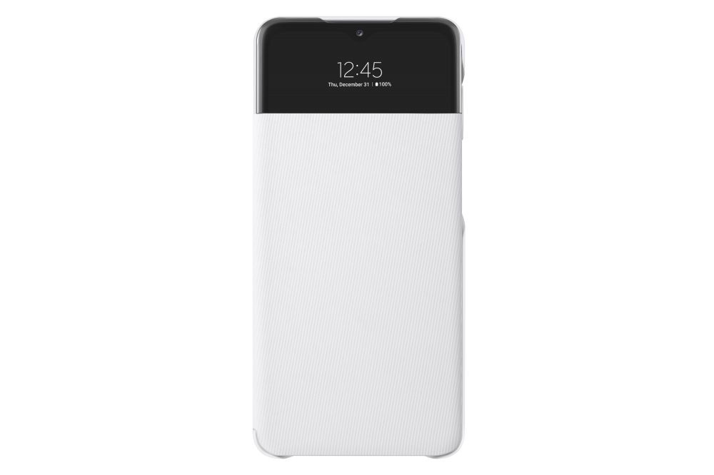 Samsung OSAM-EF-EA326PWEG Galaxy A32 S View fehér oldalra nyíló tok