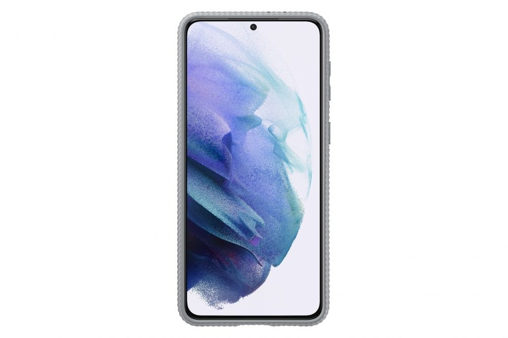 Samsung OSAM-EF-RG996CJEG Galaxy S21 Plus protective stand világosszürke tok
