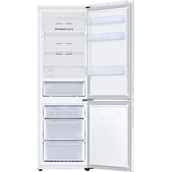 Samsung RB33B610EWW/EF fehér, alulfagyasztós, Hűtő:230L, Fagyasztó:114L, hűtőszekrény (Használt - A)