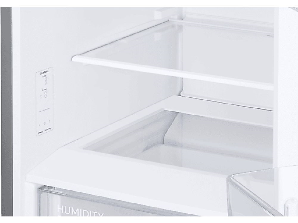 Samsung RB34C600ESA/EF fémes grafit, alulfagyasztós, Hűtő:230L, Fagyasztó:114L, No frost hűtőszekrény (Újszerű)