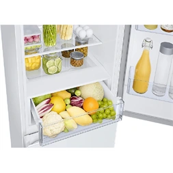 Samsung RB34C602EWW/EF fehér, alulfagyasztós, Hűtő:230L, Fagyasztó:114L, No frost hűtőszekrény (Újszerű)