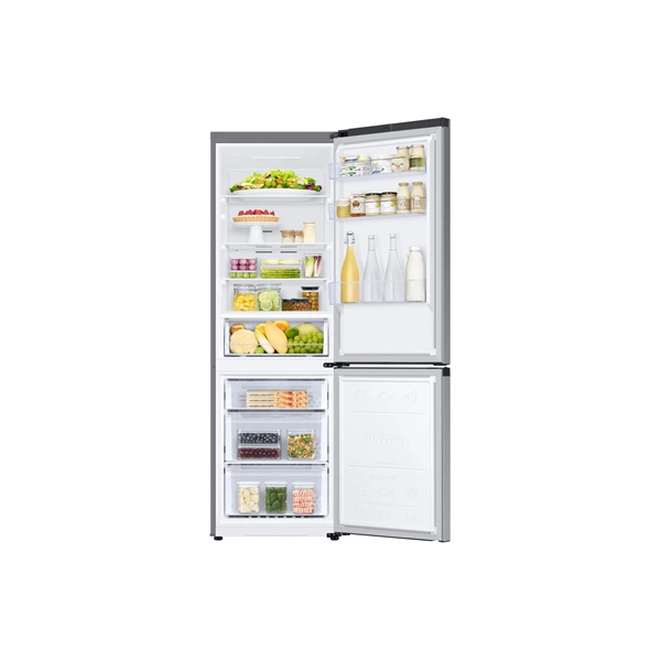 Samsung RB34C670DSA/EF inox, alulfagyasztós, Hűtő:230L, Fagyasztó:114L, hűtőszekrény (Használt - A)