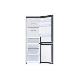 Samsung RB34C672DBN/EF fekete, alulfagyasztós, Hűtő:230L, Fagyasztó:114L, hűtőszekrény (Használt - B)