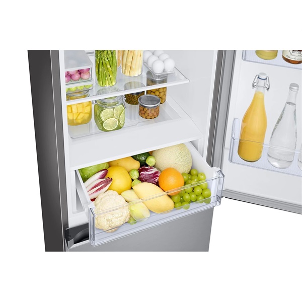 Samsung RB34T600ESA/EF inox alulfagyasztós hűtőszekrény (Használt - B)