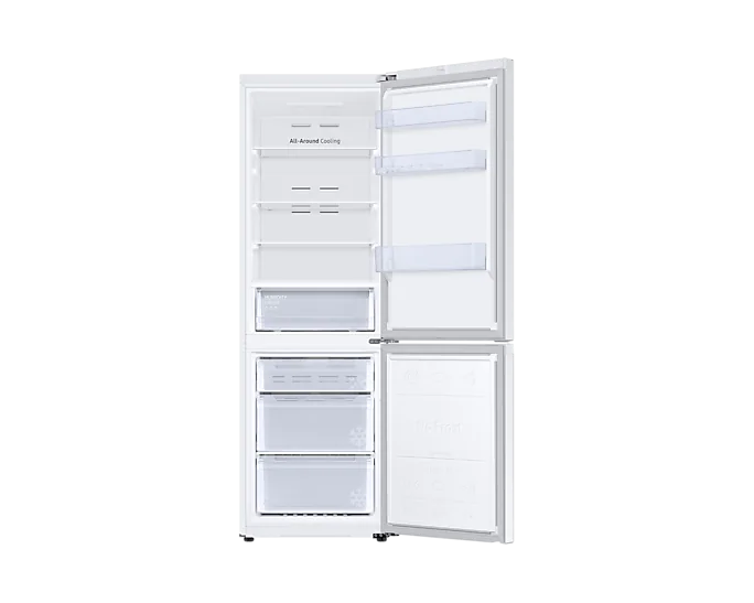 Samsung RB34T670DWW/EF fehér, alulfagyasztós, Hűtő:230L, Fagyasztó:114L, No frost hűtőszekrény