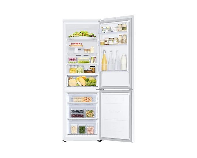 Samsung RB34T670DWW/EF fehér, alulfagyasztós, Hűtő:230L, Fagyasztó:114L, No frost hűtőszekrény (Használt - B)
