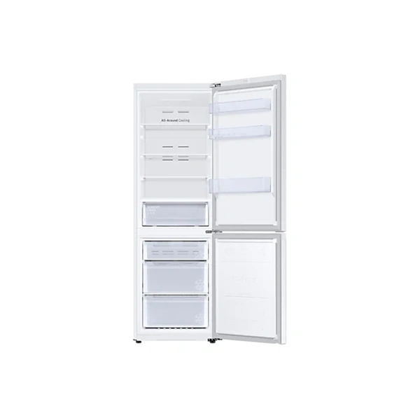 Samsung RB34T670DWW/EF fehér, alulfagyasztós, Hűtő:230L, Fagyasztó:114L, No frost hűtőszekrény (Használt - B)