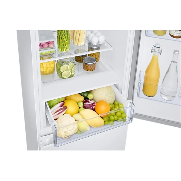 Samsung RB34T670DWW/EF fehér, alulfagyasztós, Hűtő:230L, Fagyasztó:114L, No frost hűtőszekrény (Használt - B)