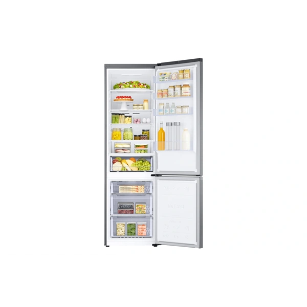 Samsung RB38C600CS9/EF inox, alulfagyasztós, Hűtő:276L, Fagyasztó:114L, hűtőszekrény (Használt - A)