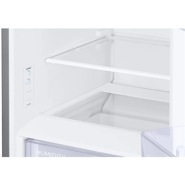 Samsung RB38C600CS9/EF inox, alulfagyasztós, Hűtő:276L, Fagyasztó:114L, hűtőszekrény (Használt - A)