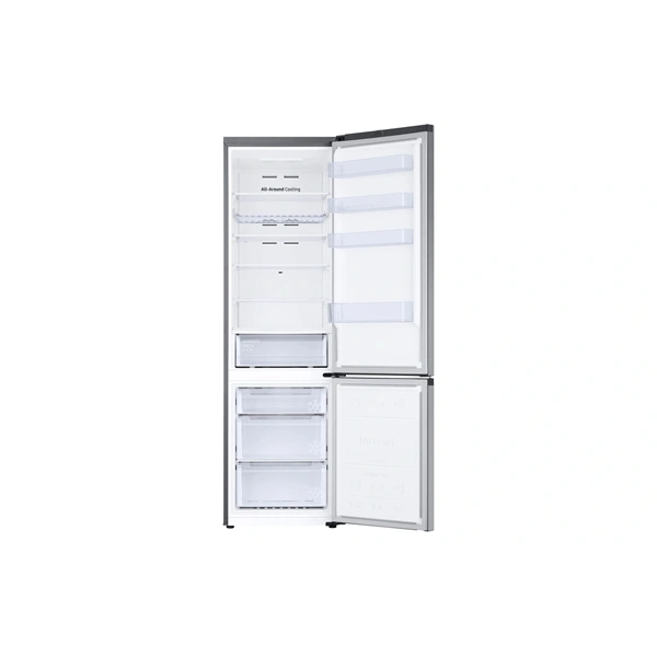 Samsung RB38C672CSA/EF grafit, alulfagyasztós, Hűtő:276L, Fagyasztó:114L, hűtőszekrény (Újszerű)