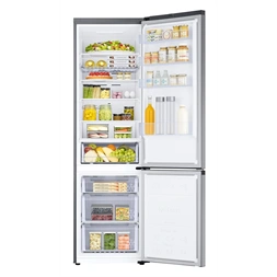 Samsung RB38C672CSA/EF grafit, alulfagyasztós, Hűtő:276L, Fagyasztó:114L, hűtőszekrény (Újszerű)