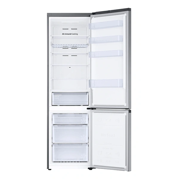 Samsung RB38C672CSA/EF grafit, alulfagyasztós, Hűtő:276L, Fagyasztó:114L, hűtőszekrény (Újszerű)