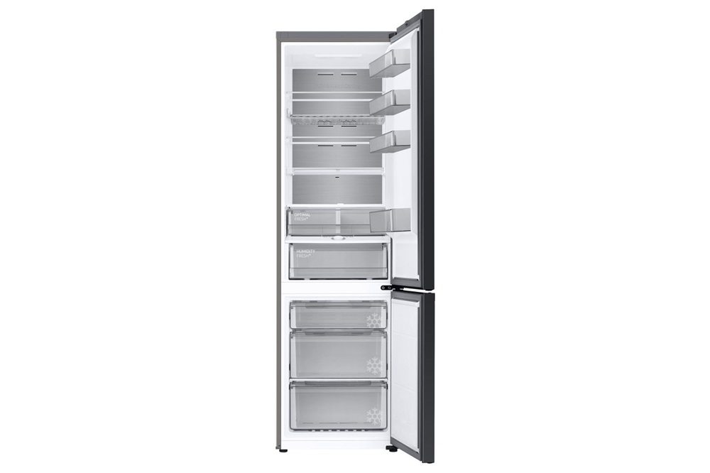 Samsung RB38C7B6CS9/EF inox, alulfagyasztós, Hűtő:276L, Fagyasztó:114L, hűtőszekrény (Használt - B)