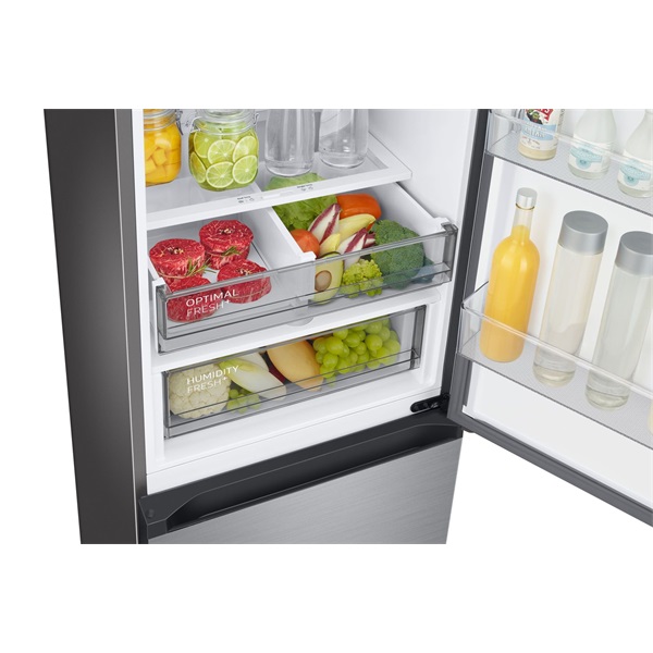 Samsung RB38C7B6CS9/EF inox alulfagyasztós hűtőszekrény (Használt - B)