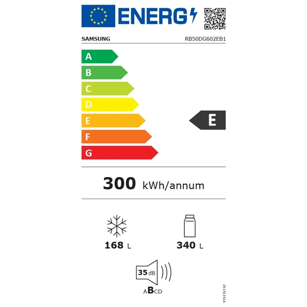 Samsung RB50DG602EB1EO alulfagyasztós, Hűtő:340L, Fagyasztó:168L, hűtőszekrény (Újszerű)