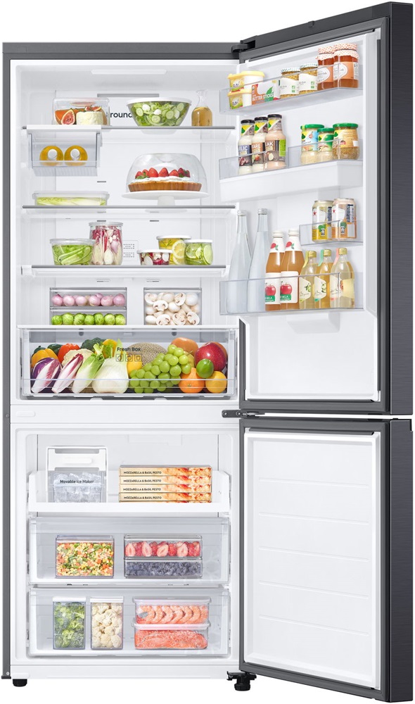 Samsung RB50DG632EB1EO alulfagyasztós, Hűtő:340L, Fagyasztó:168L, hűtőszekrény