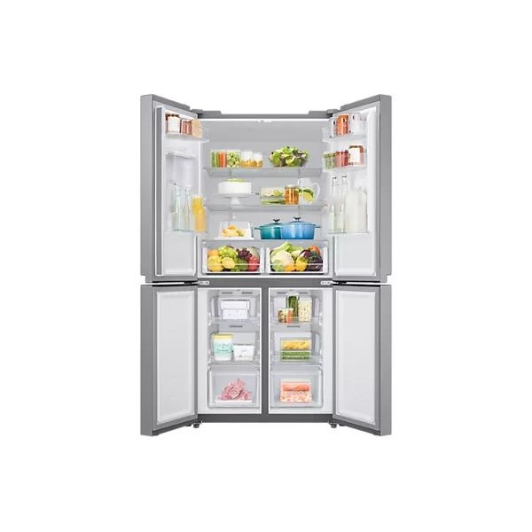 Samsung RF48A401EM9/EO alulfagyasztós, Side-by-Side, Hűtő:329L, Fagyasztó:159L, hűtőszekrény