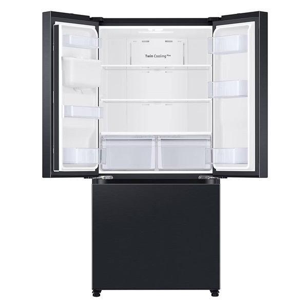 Samsung RF50C530EB1/EO fekete, Side-by-Side, Hűtő:330L, Fagyasztó:165L, Twin Cooling Plus hűtőszekrény